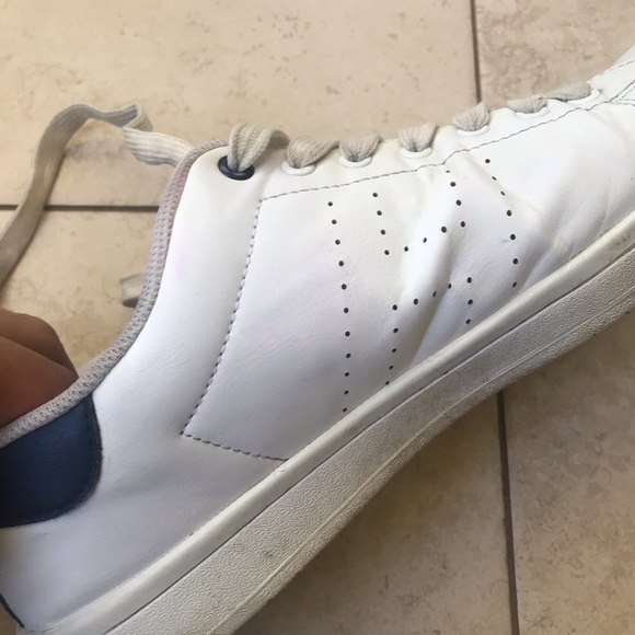 Tommy Hilfiger Men's White Leather Shoe - Picture 5 of 6